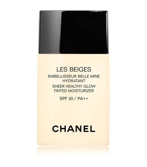 sheer healthy glow tinted moisturiser chanel|chanel health makeup.